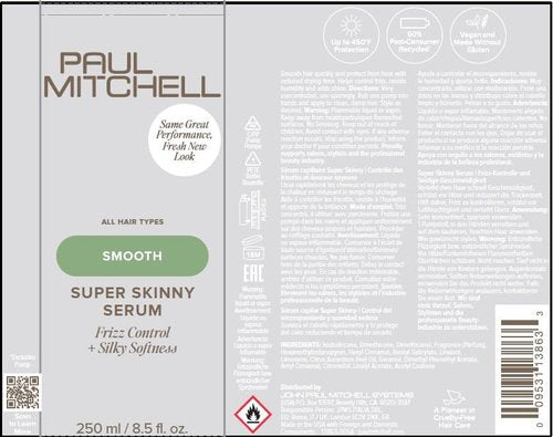 Paul Mitchell Super Skinny Serum Blowout Primer, Speeds Up Drying Time, Humidity Resistant, For All Hair Types, 8.5 fl oz