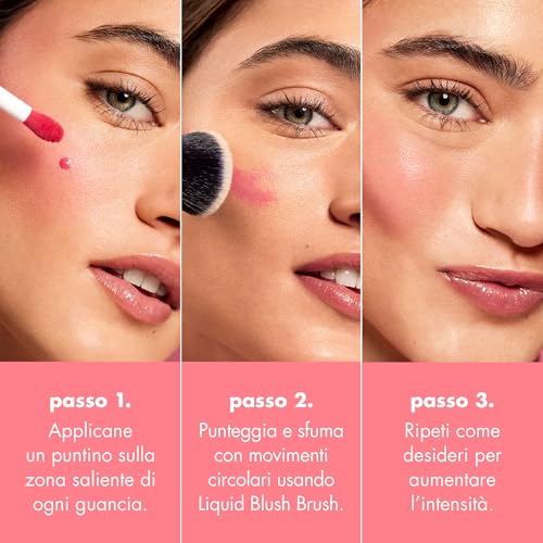 e.l.f. Camo Liquid Blush, Long-lasting Liquid Blush For High-pigment Color, Creates A Soft, Dewy Finish, Vegan & Cruelty-free, Dusty Ros?