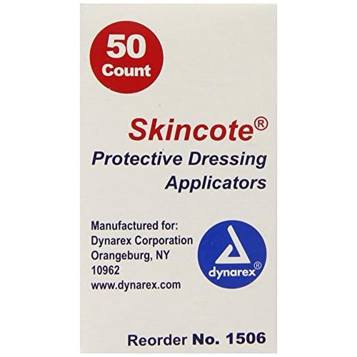 Dynarex Skincote Protective Dressing Applicator, 20-Count