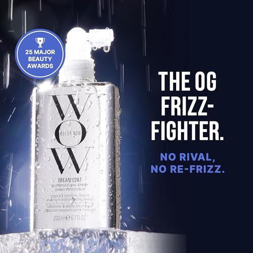 COLOR WOW Dream Coat Supernatural Spray ? Keep Your Hair Frizz-Free and Shiny No Matter the Weather with Award-Winning Anti-Humidity Treatment
