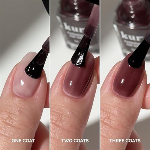 LONDONTOWN Nail Veil Enhancing Nail Care - Nail Protectant, Nail Strengthener, Natural Tint, Vegan and Cruelty-Free, Chip-Resistant