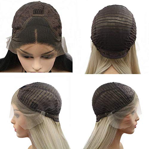 613# Blonde 5 Twisted Synthetic Braided Wig 100% Hand Lace Front Braided Wigs with Baby Hair for Women Heat Resistant Lightweight Synthetic Twisted Braids Wig 26''