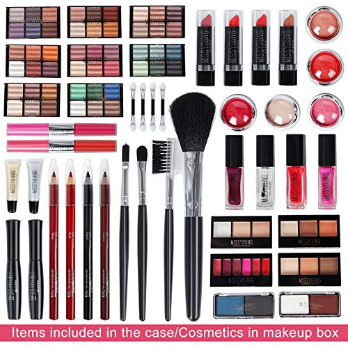 VolksRose All In One Makeup Kit for women full kit Multi-Purpose Combination Surprise Gift Set Beauty Full Make up Essential Starter Kit, Compact and Lightweight Design for Girls Women and Beginners