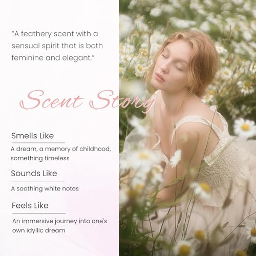 Hair Perfume for Women Long Lasting Pheromone, Hair Body Mist Spray Fragrance Remove Essential Oil Odors, Honey Infused Coconut Chamomile for Hydrating Shine, Alcohol Free, 50 ml