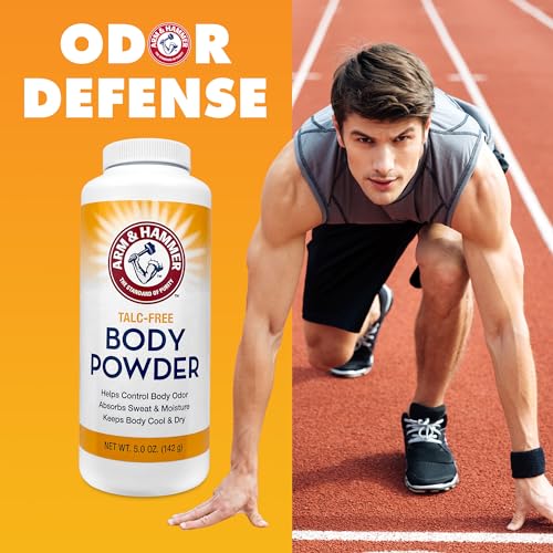 Talc-Free Body Powder for Body Odor Sweat & Moisture (3 pack)