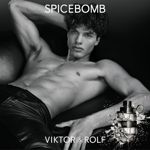 Viktor&Rolf - Spicebomb Eau de Toilette - Woody & Spicy - Cologne for Men - With Notes of Citrus & Tobacco