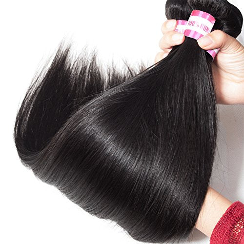 CYNOSURE Brazilian Hair 3 Bundles 9A Virgin Unprocessed Straight Human Hair 24 26 28 inches Brazilian Straight Hair¡¦