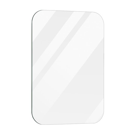Tooackl Magnetic Locker Mirror 5.5''x7'' Small Real Glass Makeup Mirror with Magnetic Backing Cute Locker Decorations for Office Cabinet Lockers Accessories
