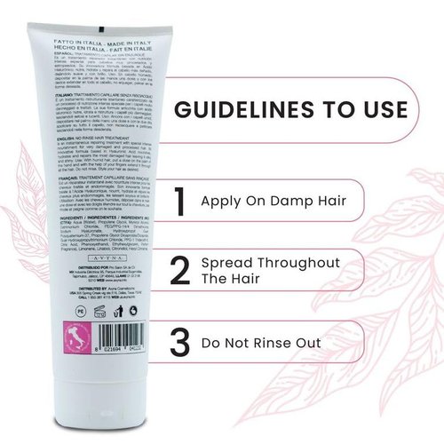 Avyna Leave in Deep-Penetrating Reconstructor Treatment Very Damaged and Processed Hair With Hyaluronic Acid 8.45 oz
