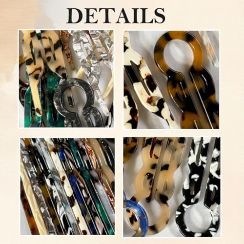 Lialys Hair Clips for Thick Hair, Prestige Hair Pin, Elegant 2025 Accessories for Women