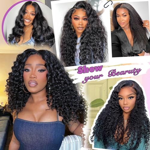 Synthetic Half Wig, 3 In 1 Yaki Straight Wig For Black Women, Seamless Flip Over Half Wigs Glueless Wear and Go Beginner Friendly Black Yaki Straight Drawstring Headband Wig 22 Inch
