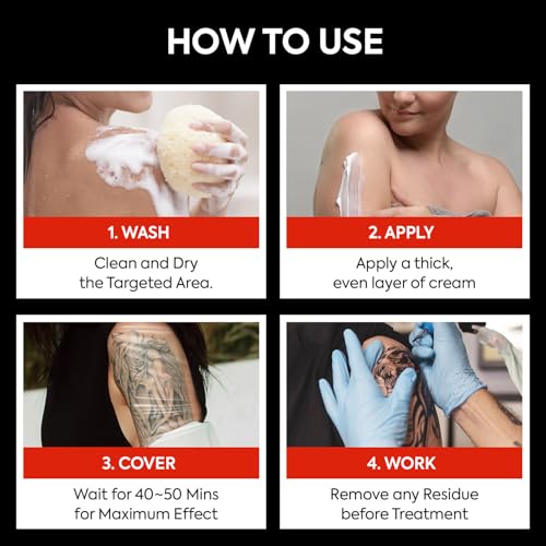 Numbing Cream Maximum Strength: Numbing Cream Extra Strength with Emu Oil and Arnica 50ml