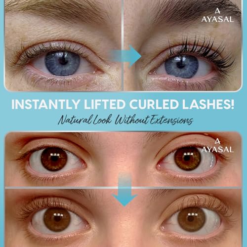 AYASAL Lash Lift Kit: Eyelash Lift Kit - With Detailed Instruction Eyelash Perm Kit - Easy for Beginner and Professional Lash Perm Kit - Achieve Salon-Quality Lashes Lift with Safe and Effective Resul