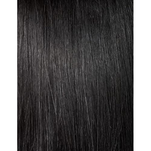 Outre Lace Front Wig Natural Yaki 30" (JET BLACK 1)