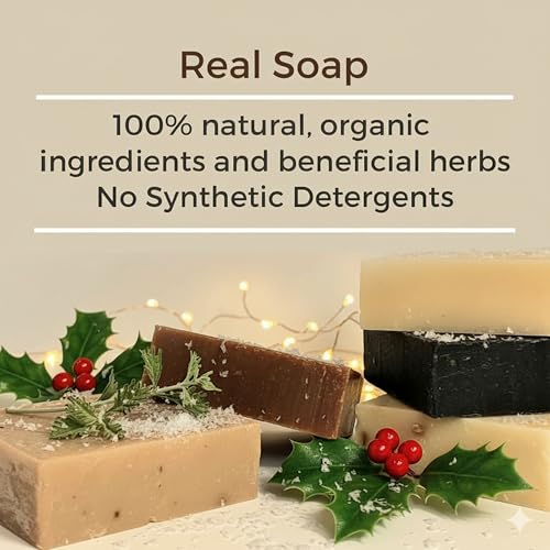 Legend's Creek Farm Goat Milk Soap - Cleansing Moisturizing Bar for Hands and Body - 5 Oz Creamy Lather, Nourishing, Gentle Natural Soap for Sensitive Skin (Sandalwood Patchouli, Pack of 3)