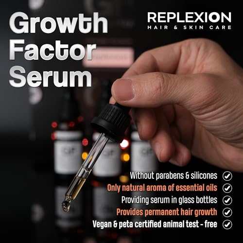 GF Hair Growth Serum for Men & Women ? DHT Blocker, Anti Hair Loss Treatment, Stimulates Hair Regrowth, Thickens & Strengthens Follicles, Healthy Scalp Support, 4 Months Supply (4x30 ML)
