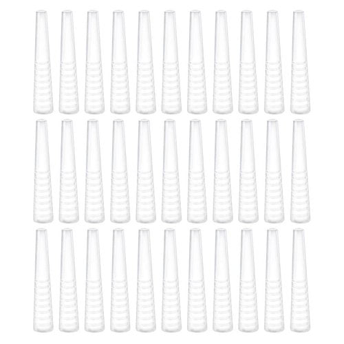 50pcs Tweezer Tip Covers: Clear Tweezer Point Protectors Cap - Makeup Beauty Supplies, General Size