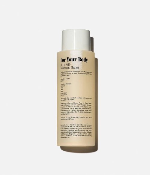 Necessaire The Body Cleanser - Hinoki, 8.4 Fl Oz (Pack of 1), Clear