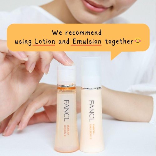FANCL Enrich+ Emulsion II – Japanese Anti-Aging Moisturizer with Niacinamide, Preservative-Free Hydrating Milk for Firmness & Elasticity