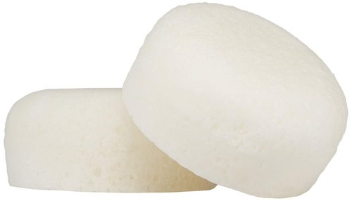 kai Body Buffer Rose, 2 Count, Innovative Bath sponges That Gently exfoliates Skin While Cleansing The Body with a Fresh + Clean Gardenia Rose Absolute Scent, Vegan, Cruelty Free, Made in The USA
