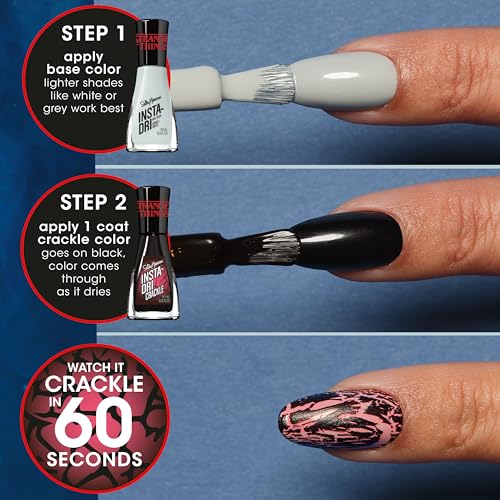 Sally Hansen Insta-Dri x Stranger Things Nail Polish, Rift, 0.31oz