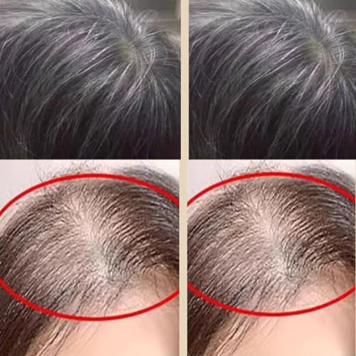 Saffron Hair Blackening Spray, Saffron Black Hair Spray, Essence Spray Saffron And Polygonum Multiflorum, Nourishing Hair, Moisturizing, For Men And Women (3PCS)