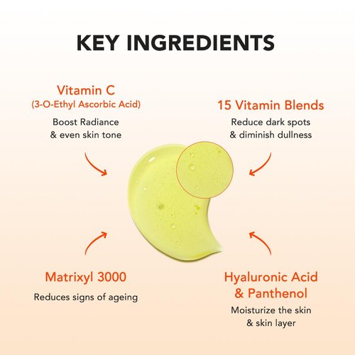 [SKIN&LAB] Brightening and Eye Wrinkle Care Skincare Set: Includes Vitamin C Serum and Bakuchiol Eye Serum