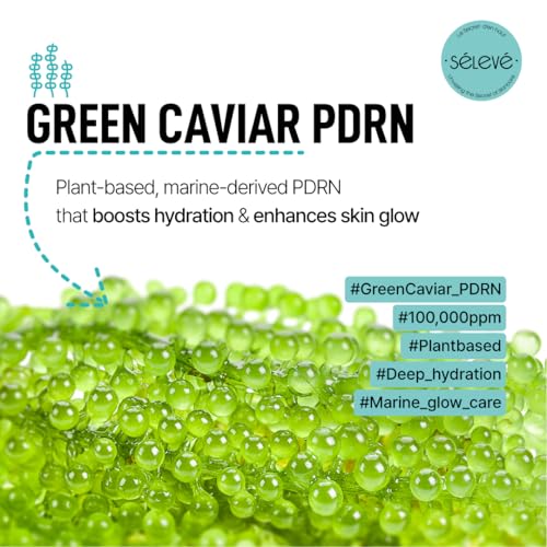 Glow Caviar Cream ? Hydrating & Glow Face Cream with Green Caviar Liposomal PDRN, Niacinamide, Ferulic Acid ? For Sensitive & Dry Skin, Korean Skin Care (1.69 fl.oz / 50ml)