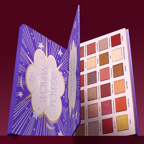 Ciat? London I Am Woman Eyeshadow Palette, 24 Creamy and Highly-Pigmented Shades