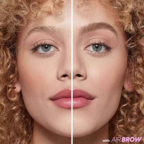 Kosas Air Brow Tinted Gel with Clean, Vegan Ingredients for Fluffy, Full and Healthy Brows, Longwear (Soft Brown)