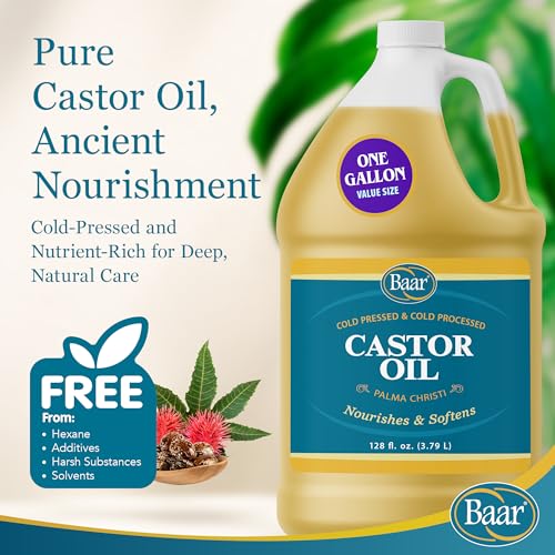 Castor Oil, Gallon for Personal Care