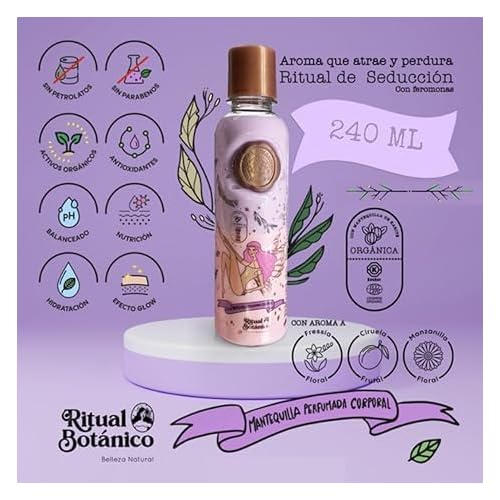 Ritual Botanico Combo Ritual de Seduccion | Mantequilla Corporal 240 ML & Termo Protector 120 ML