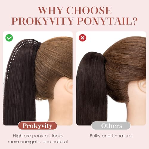 Human Hair Claw Clip Ponytail, Claw Clip Human Hair Ponytail,Effortless Application with Secure Hold,Style in Seconds,Quick Styling Solutions for Busy Lives, 22"/120g Medium Brown