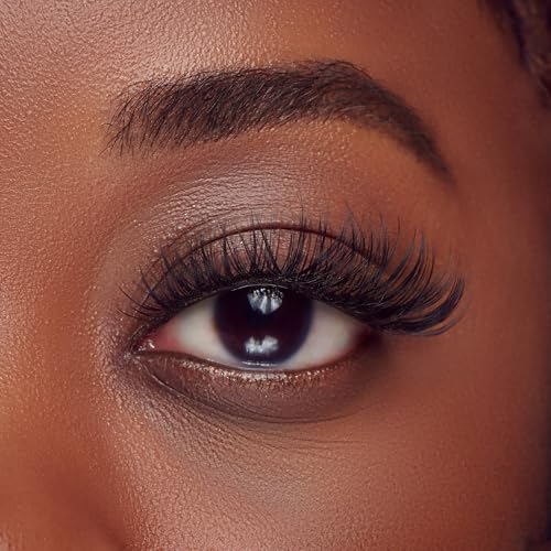 False Eyelashes, Lash Extension Kit 02, 9mm-16mm, Wide Band, Easy to Apply and Remove, No Damage to Natural Eyelashes, 72 Lash Clusters - Wispy