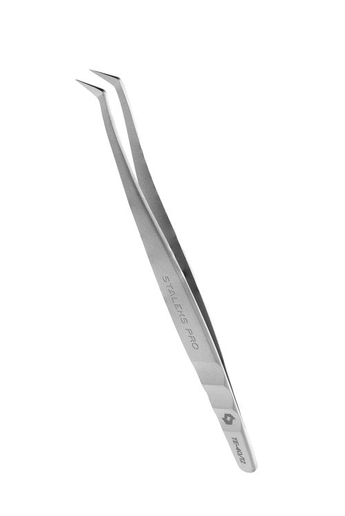 STALEKS PRO Eyelashe Tweezer (TE-4012)