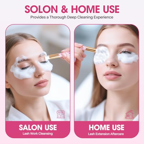 Lash Shampoo Concentrate | 100ml Oil-Free Foaming Cleanser for Gentle, Deep Lash Cleansing