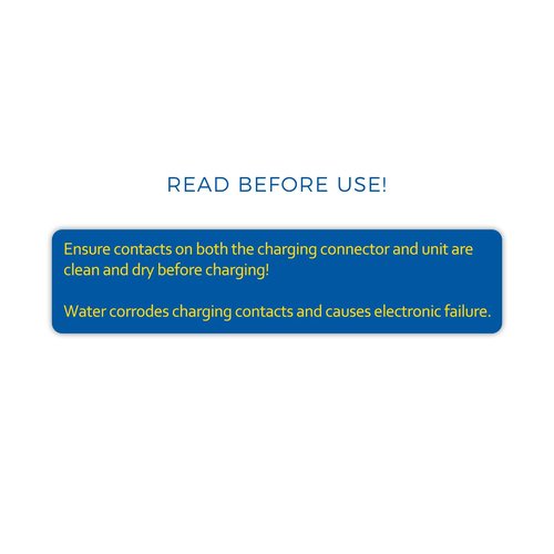 Magenetic Charging Cable for Waterpik ION Cordless Water Flosser, Replacement Charger Cord Compatible with Model WF-11W010-1 WF-11W012-2 WF-12CD020-1 WF-12CD022-4, White (1 m / 3.3 ft)