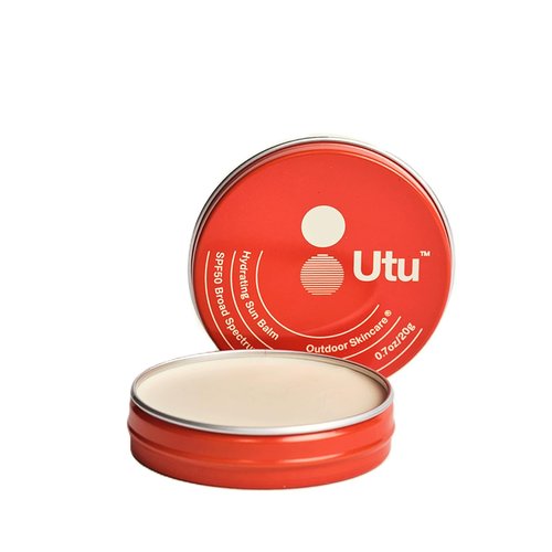 UTU - Hydrating Sun Balm Face & Lip Protector SPF 50 | Vitamin E, Snow Mushroom + Ceramide NP | Reef Safe, Cruelty Free, Broad Spectrum (20 g | 0.7 oz)