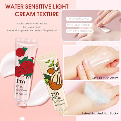 firstfly 10 Pack Hand Cream Bulk,Gifts for Women,Mothers Day Gifts, Bridesmaid Gifts, Party Favors, Natural Fragrance Mini Lotion, Moisturizing Hand Lotion Cream for Dry Cracked Hands