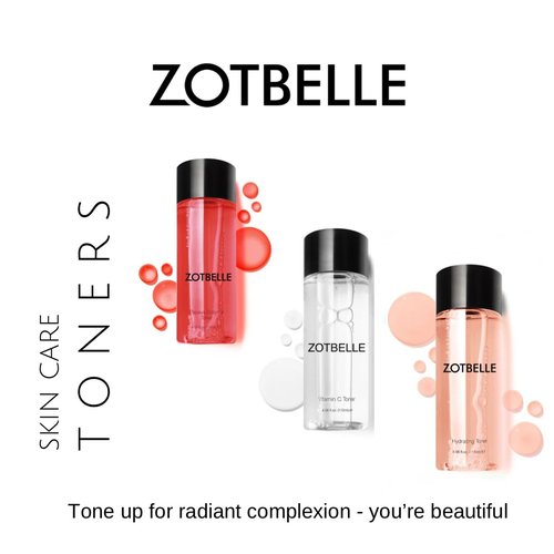 ZOTBELLE Vitamin C Toner Helps to Keep The Skin Looking Youthful, Shields from Sun Damage and minimizes The Appearance of Wrinkles, Dark Spots and Acne.