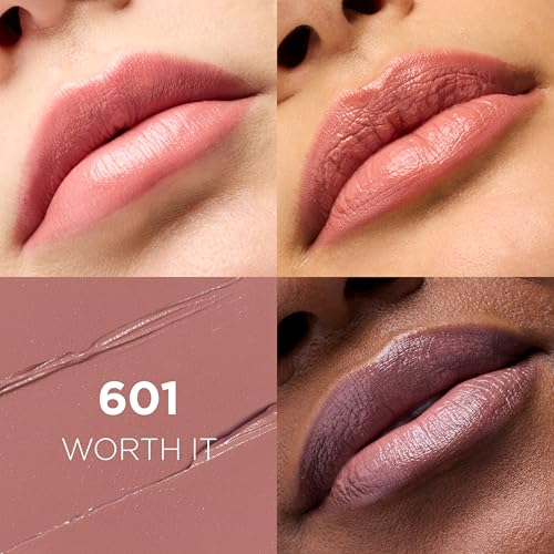 L'Oreal Paris Colour Riche Satin Lipstick for Moisturized Lips,Lip Makeup with Argan Oil and Vitamin E,Worth It,0.13 Oz