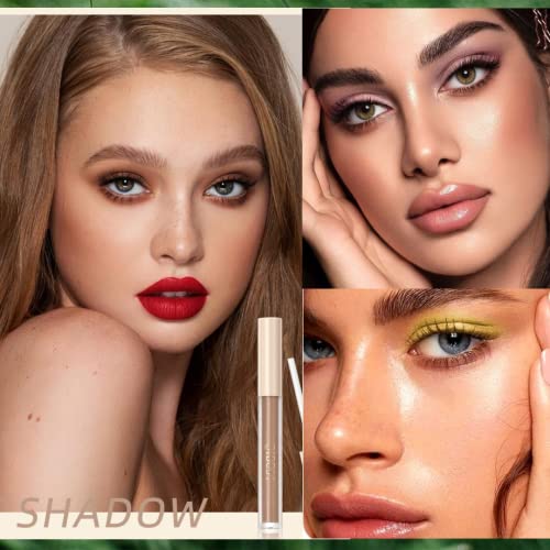Eyeshadow liquid Matte Long Lasting High-pigmented Eyeshadow Gel Eye Makeup (Matte Bloom