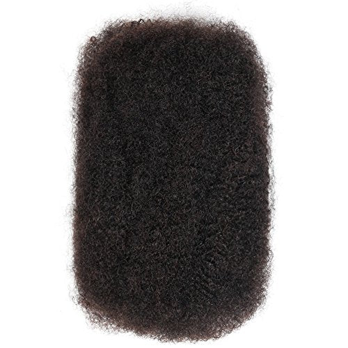 Style Icon 3 Bundles Afro Kinkys Bulk Human Hair (16"/16"/16", Natural Black) - Twist Braids - Curly Hair Extensions- Dreadlocks - Loc Braiding Hair