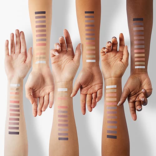 2 Pack 12 Colors Makeup Nude Colors Eyeshadow Palette Natural Nude Matte Shimmer Glitter Pigment Eye Shadow Pallete Set Waterproof Smokey Professional Beauty Makeup Kit (2 PCS)