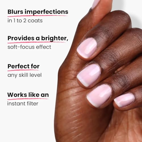 LONDONTOWN Illuminating Nail Concealer - Long Lasting Brightening Lacquer Nail Care for Discolored, Yellowing Nails, Mini Bottles 0.24 Fl Oz