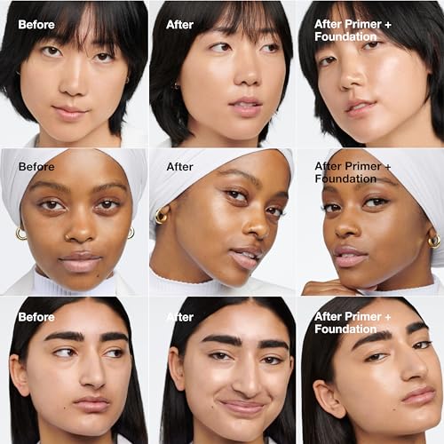 Clinique Even Better Light Reflecting Face Primer With Vitamin C + Hyaluronic Acid For All Skin Types | Hydrating, Lightweight + Illuminating Finish