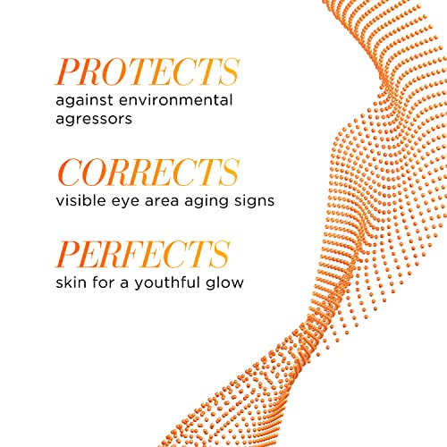Elizabeth Arden PREVAGE Under Eye Serum 2.0, Anti Wrinkle Serum with Cooling Tip, Fixes Crow's Feet, Puffiness, Dark Circles, and Loss of Radiance and Firmness, Safe for All Skin Types, 0.6 oz Tube
