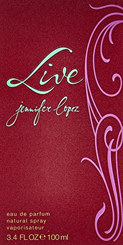 Jennifer Lopez Live Eau de Parfum Spray, 3.4 Fluid Ounce