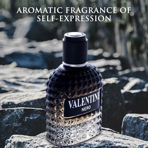 URBAN COLLECTION Valentine Nero for Men - Woody Aromatic Fragrance with Floral and Mineral Notes - Masculine Scent - 100ml