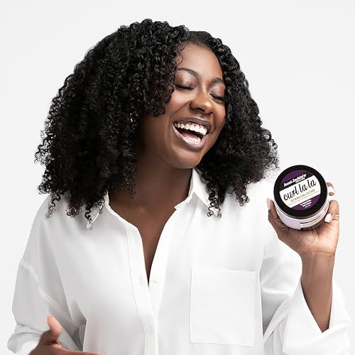 Aunt Jackie's Curl La La, Lightweight Curl Defining Custard, Enriched with Shea Butter & Olive Oil, Basic, 15 Ounce